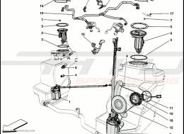 Ferrari 458 Speciale Fuel Pumps And Pipes