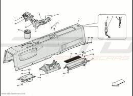 Ferrari 458 Speciale Tunnel - Framework And Accessories