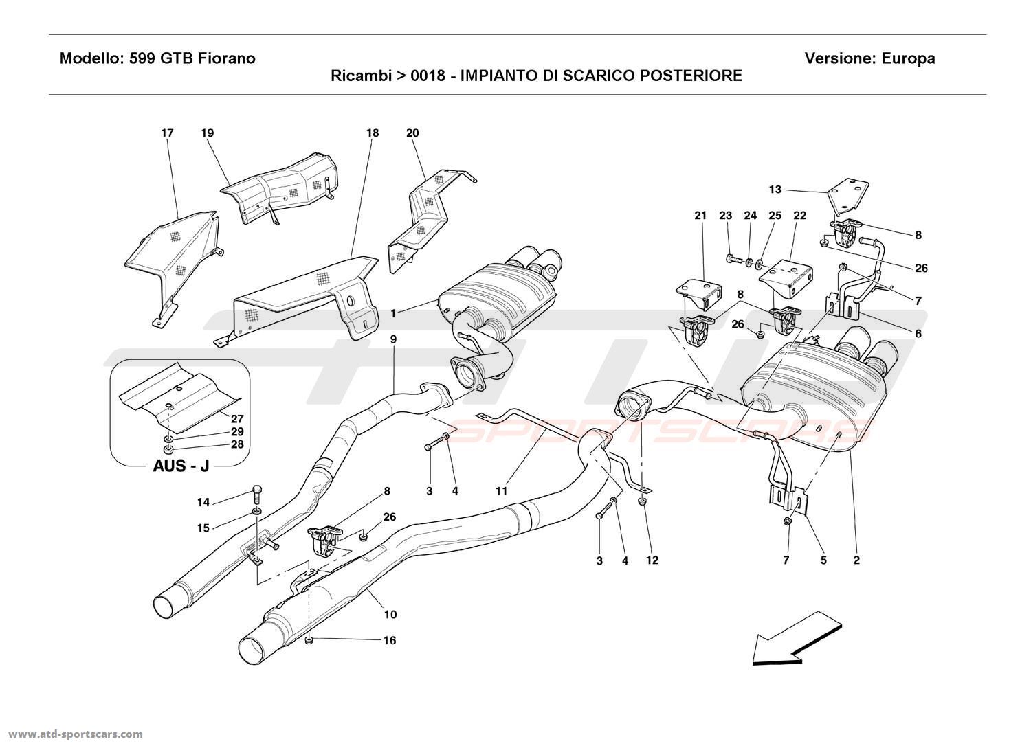 REAR EXHAUST SYSTEM