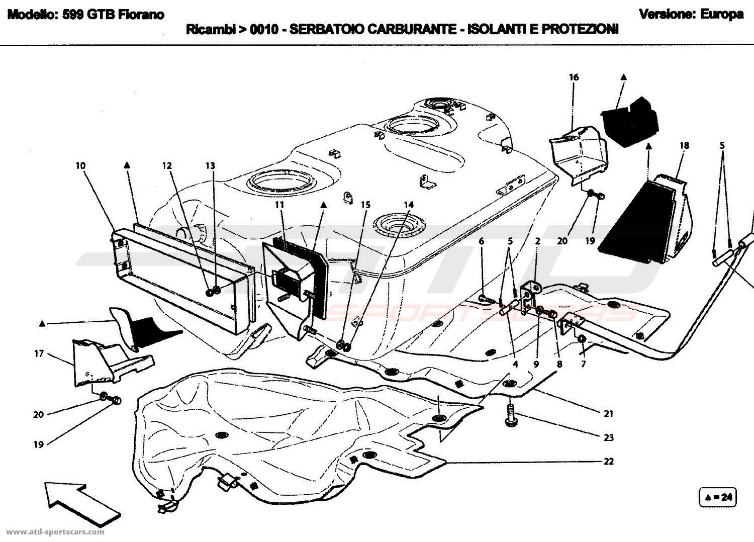 FUEL TANK -INSULATION AND PROTECTION