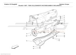 Ferrari 612 Scaglietti ENGINE/GEARBOX CONNECTING TUBE AND INSULATION