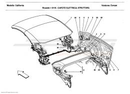 Ferrari California 2011 ELECTRIC ROOF: STRUCTURE