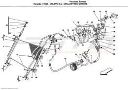 Ferrari California A/C UNIT: ENGINE COMPARTMENT DEVICES