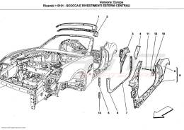 Ferrari California BODYWORK AND CENTRAL OUTER TRIM PANELS