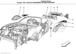 Ferrari California BODYWORK AND REAR OUTER TRIM PANELS
