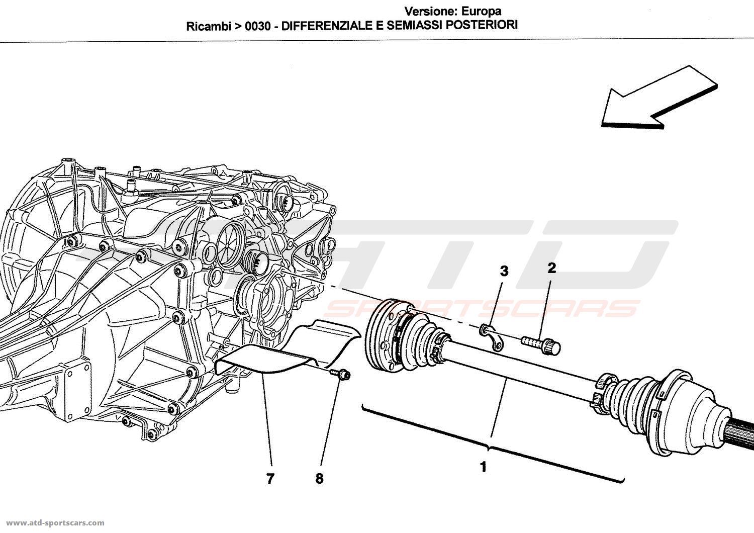 DIFFERENTIAL AND REAR AXLE SHAFTS