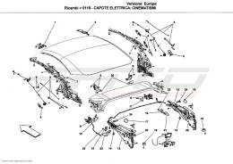 Ferrari California ELECTRICAL CAPOTE: MOVEMENT PARTS