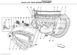 Ferrari California FRONT DOORS: TRIM PANELS