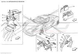 Ferrari Enzo PASSENGERS AND ENGINE COMPARTMENTS CONTROL UNITS