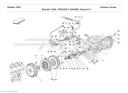Ferrari F430 Coupé CLUTCH AND CONTROLS - Valid for F1 -