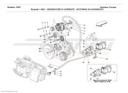 Ferrari F430 Coupé CURRENT GENERATOR - STARTING MOTOR