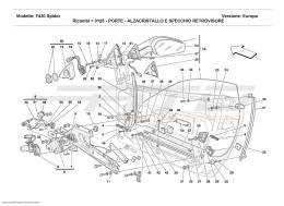 Ferrari F430 Spider DOORS - POWER WINDOW AND REARVIEW MIRROR