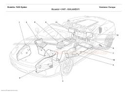 Ferrari F430 Spider INSULATIONS