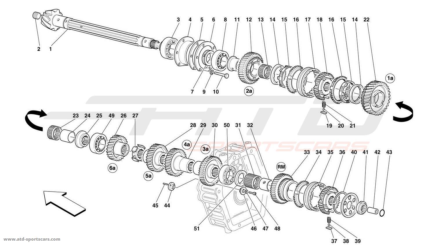 GEARBOX LAY SHAFT