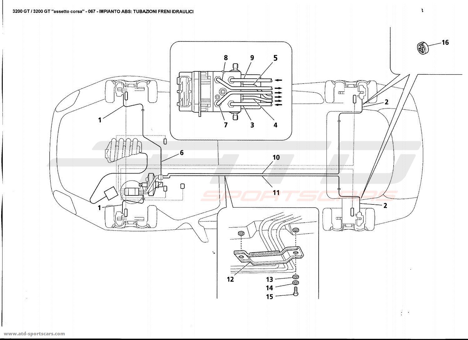 ABS SYSTEM: HYDRAULIC BRAKE LINES