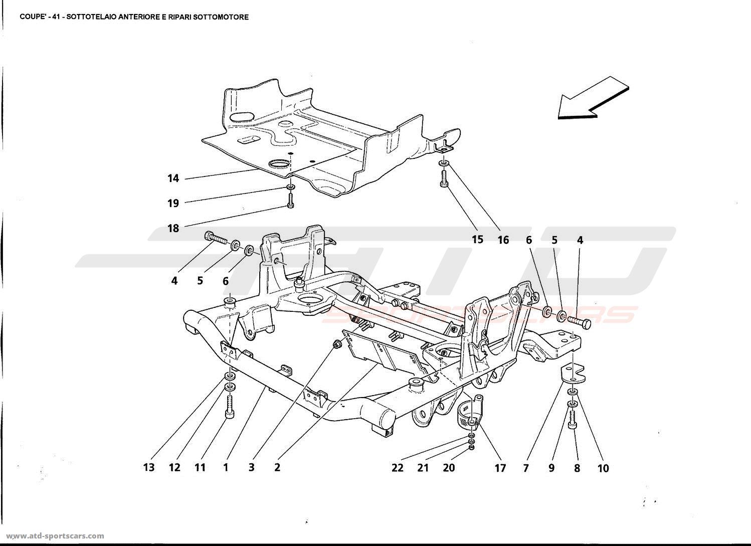 FRONT UNDER FRAME AND UNDERMOTOR SHIELDS