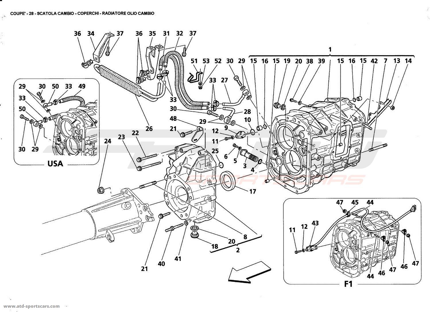 GEARBOX - COVER - GEARBOX OIL RADIATOR