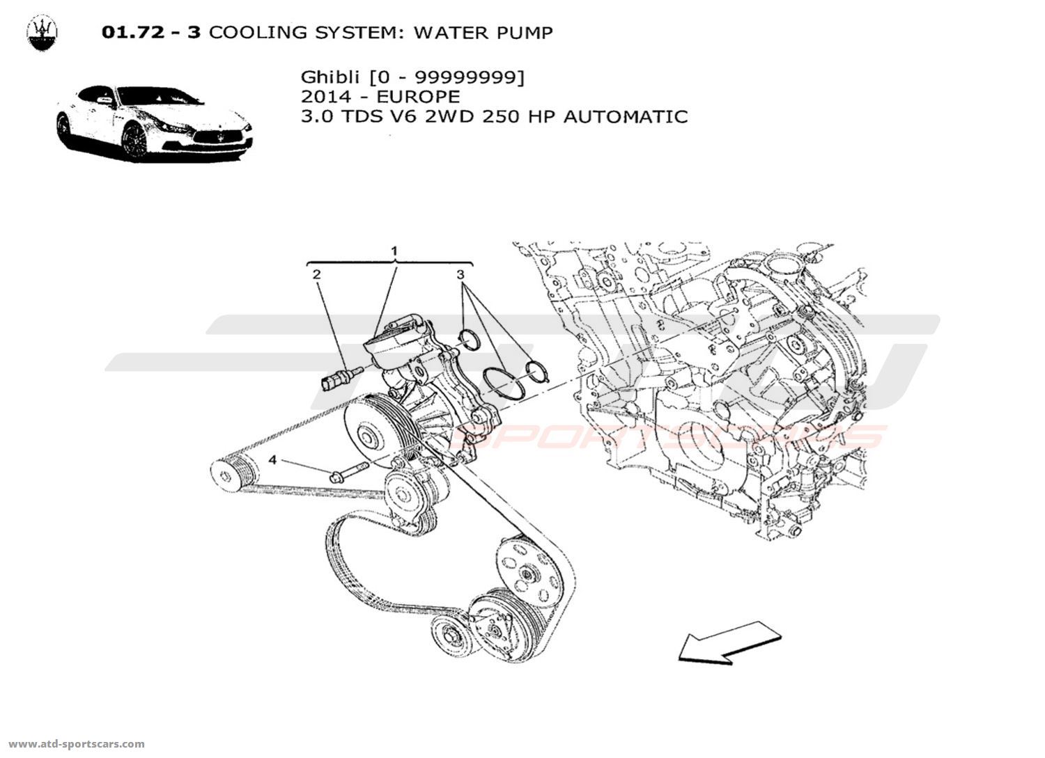 COOLING SYSTEM: WATER PUMP