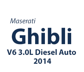 Maserati Ghibli V6 3.0L Diesel Auto 2014