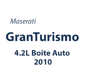 Maserati GranTurismo 4.2L Boite Auto 2010