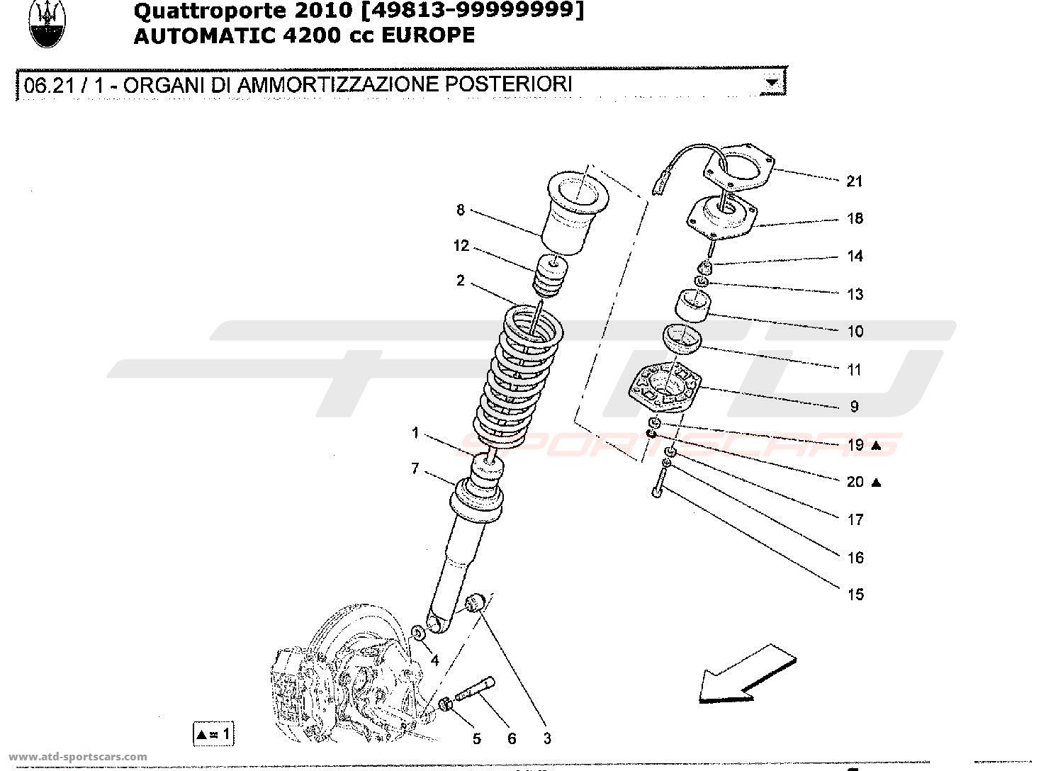 REAR SHOCK ABSORBER DEVICES