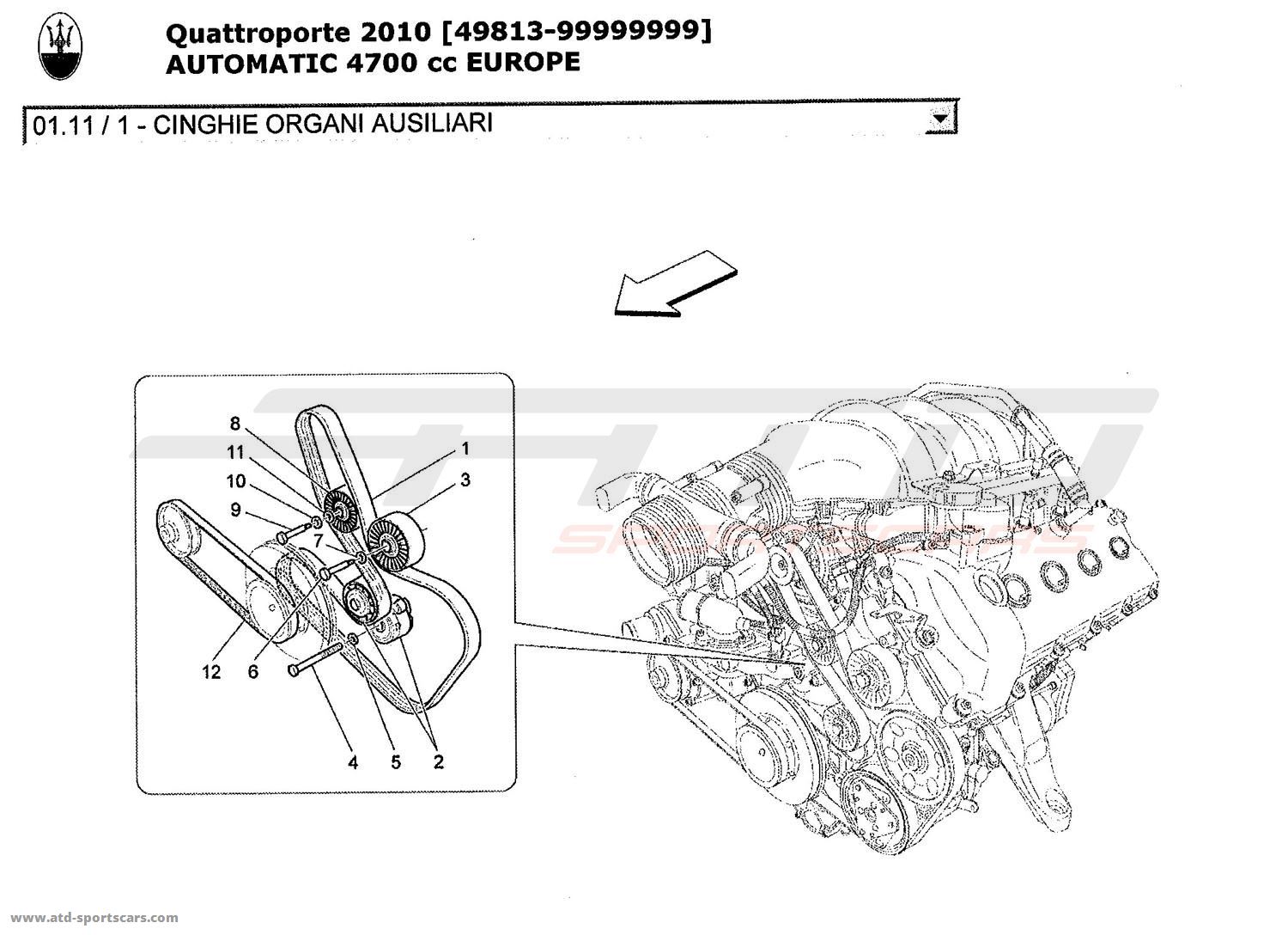 AUXILIARY DEVICE BELTS