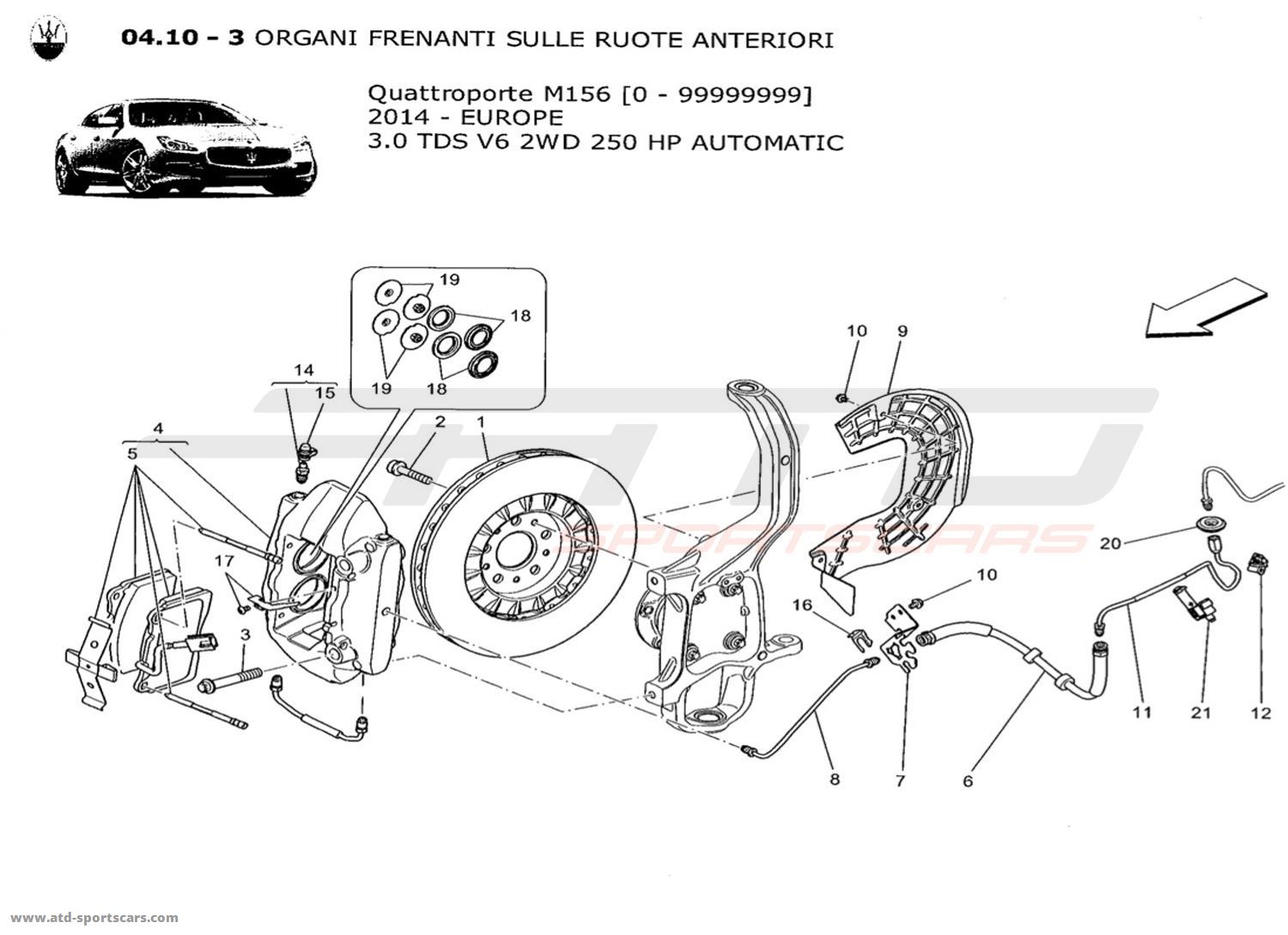 BRAKING DEVICES ON FRONT WHEELS